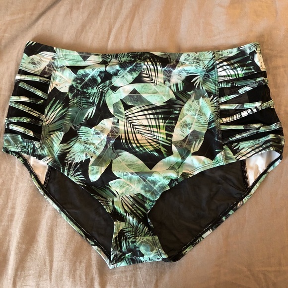 torrid Other - Plus size, high-wasted swim bottoms